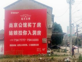 徐州墙体广告在乡镇、农村市场的媒体优势