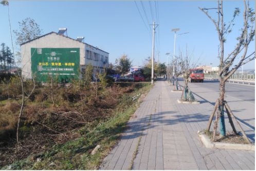 徐州书山南院墙体广告
